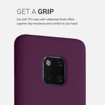 Husa pentru Huawei Mate 20 Pro, Silicon, Violet, 52287.187 fotografia produsului View 6 S