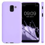 Husa pentru Samsung Galaxy J6, Silicon, Mov, 45796.108 fotografia produsului View 2 S