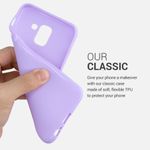 Husa pentru Samsung Galaxy J6, Silicon, Mov, 45796.108 fotografia produsului View 4 S