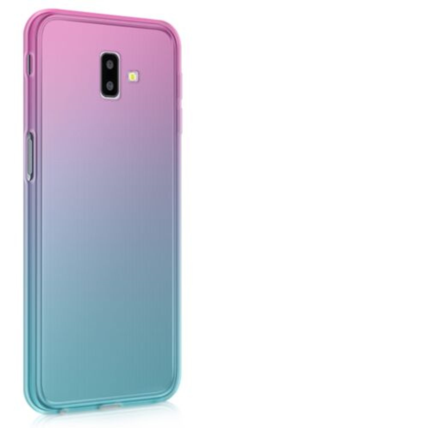 Husa pentru Samsung Galaxy J6 Plus, Silicon, Albastru, 47444.01 fotografia produsului View 8 L