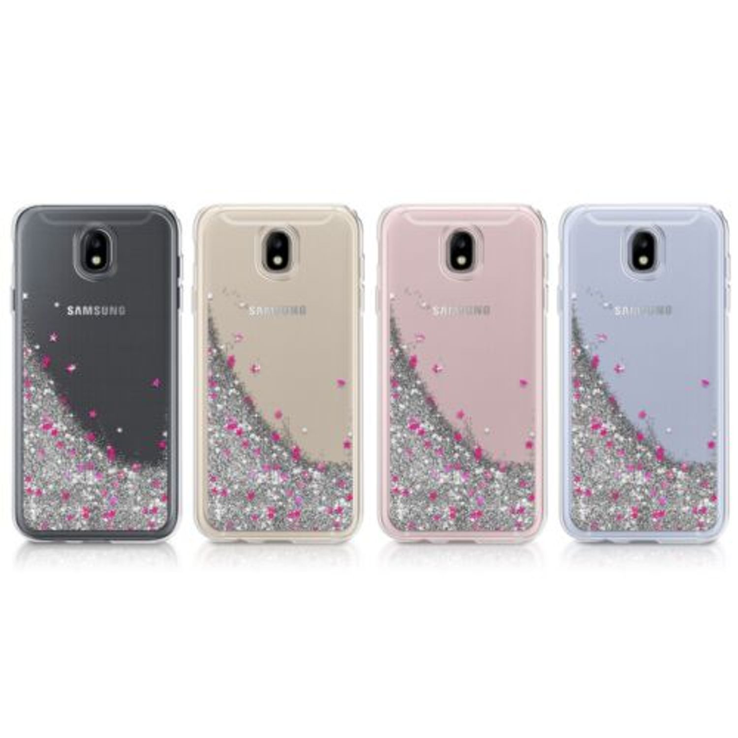 Husa pentru Samsung Galaxy J7 (2017), Silicon, Multicolor, 42734.01 fotografia produsului View 8 L
