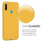 Husa pentru Samsung Galaxy M11, Silicon, Galben, 53598.143 fotografia produsului View 4 S