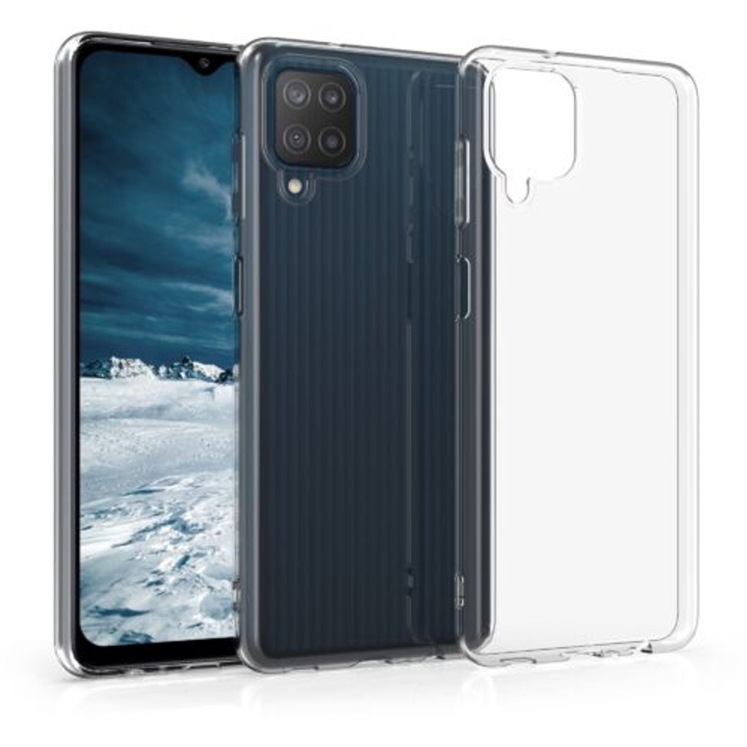 Husa pentru Samsung Galaxy M12, Silicon, Transparent, 55080.03 fotografia produsului View 2 L