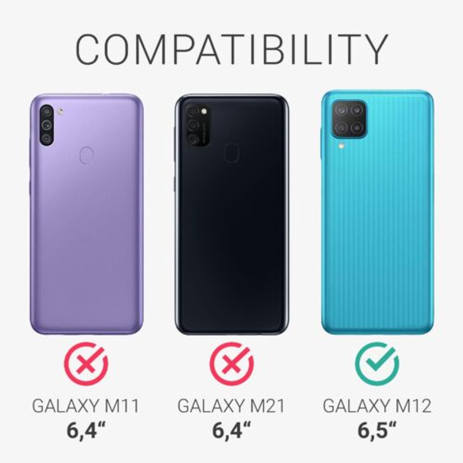 Husa pentru Samsung Galaxy M12, Silicon, Violet, 55077.187 fotografia produsului View 11 L