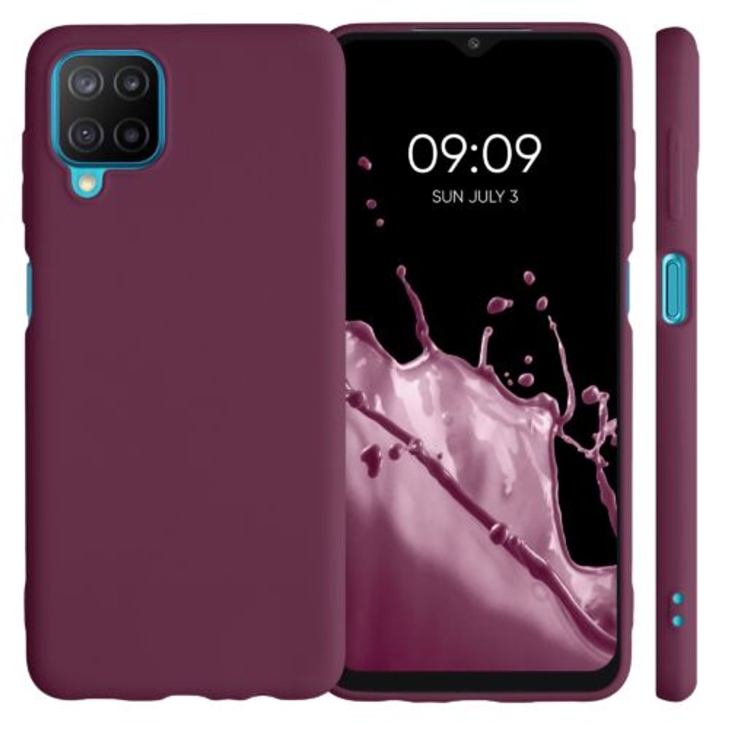 Husa pentru Samsung Galaxy M12, Silicon, Violet, 55077.187 fotografia produsului View 15 L