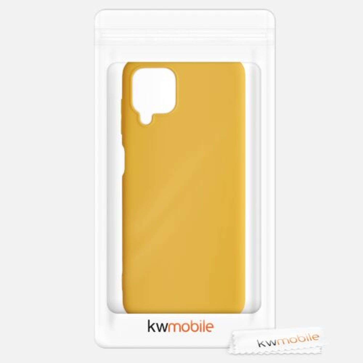 Husa pentru Samsung Galaxy M12, Silicon, Galben, 55077.143 fotografia produsului View 7 L