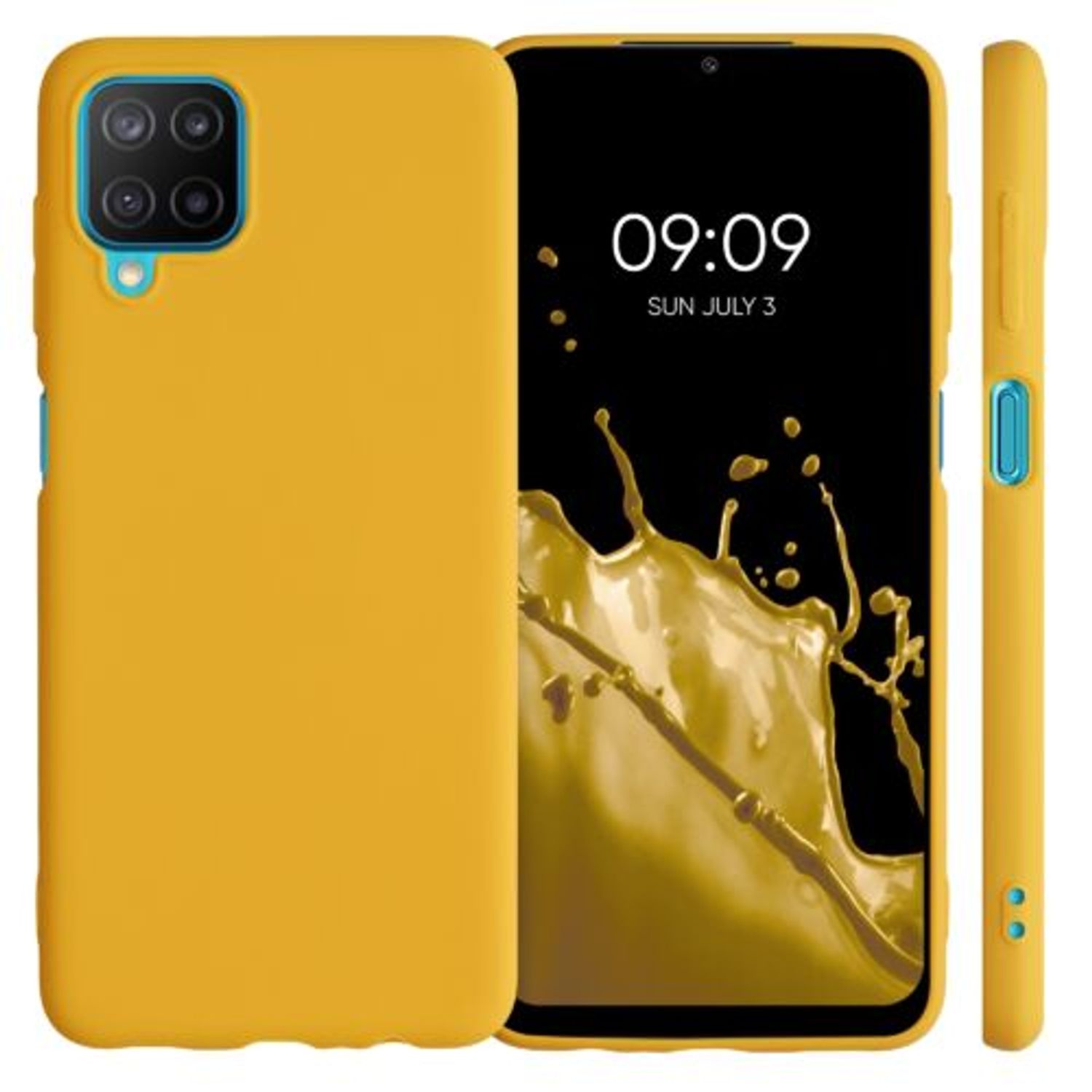Husa pentru Samsung Galaxy M12, Silicon, Galben, 55077.143 fotografia produsului View 2 L