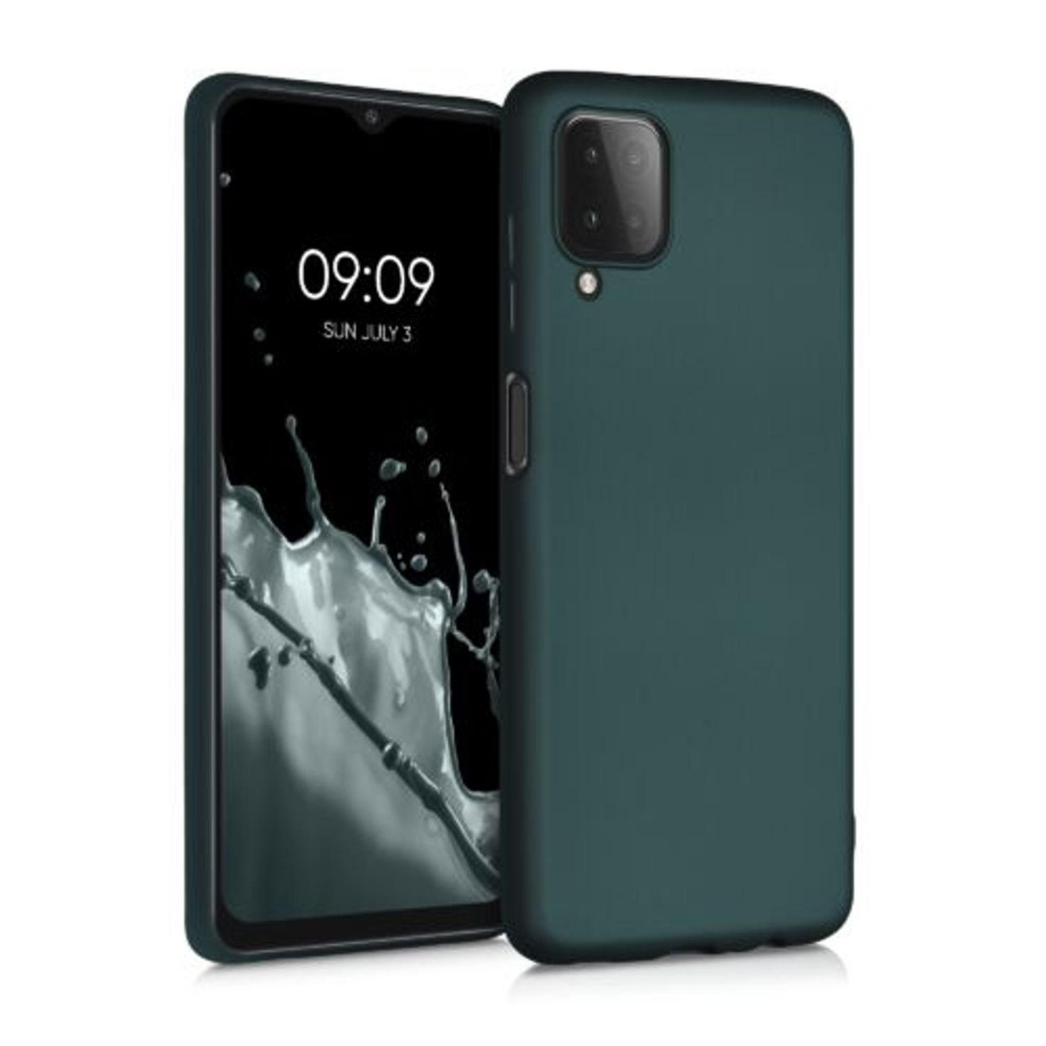 Husa pentru Samsung Galaxy M12, Silicon, Verde, 55078.14 fotografia produsului