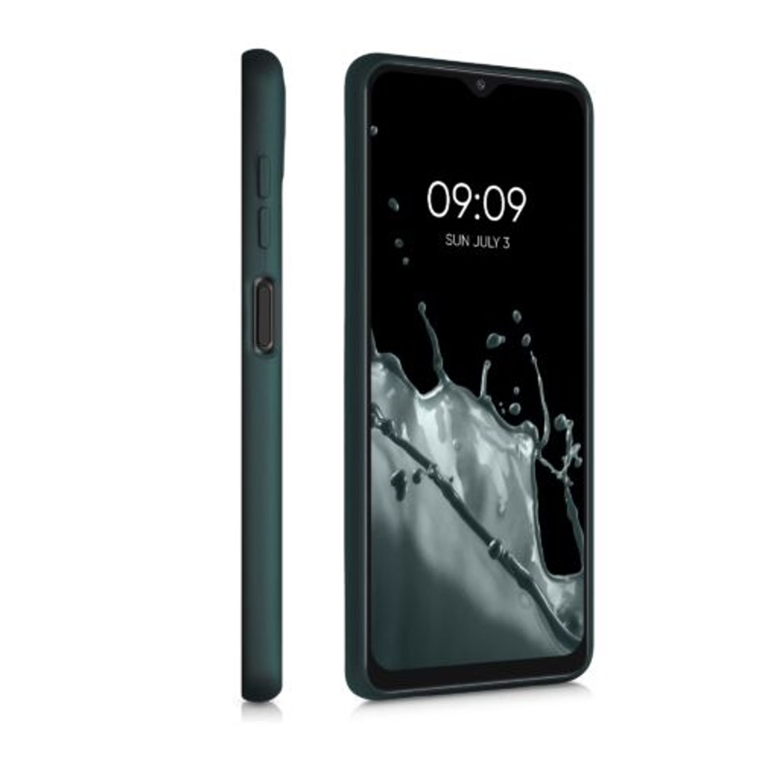 Husa pentru Samsung Galaxy M12, Silicon, Verde, 55078.14 fotografia produsului View 5 L
