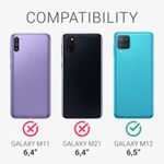 Husa pentru Samsung Galaxy M12, Silicon, Mov, 55077.139 fotografia produsului View 6 S