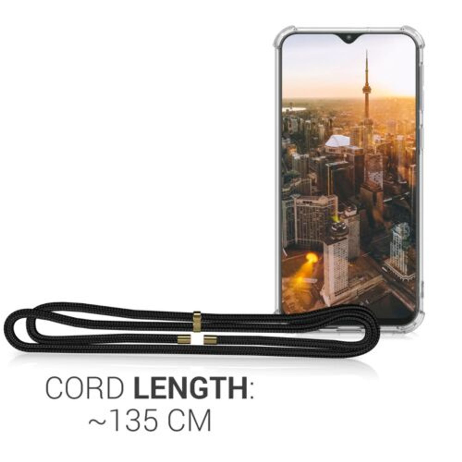 Husa pentru Samsung Galaxy M20, Silicon, Transparent, 48701.01 fotografia produsului View 4 L