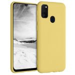 Husa pentru Samsung Galaxy M21, Silicon, Galben, 52198.216 fotografia produsului
