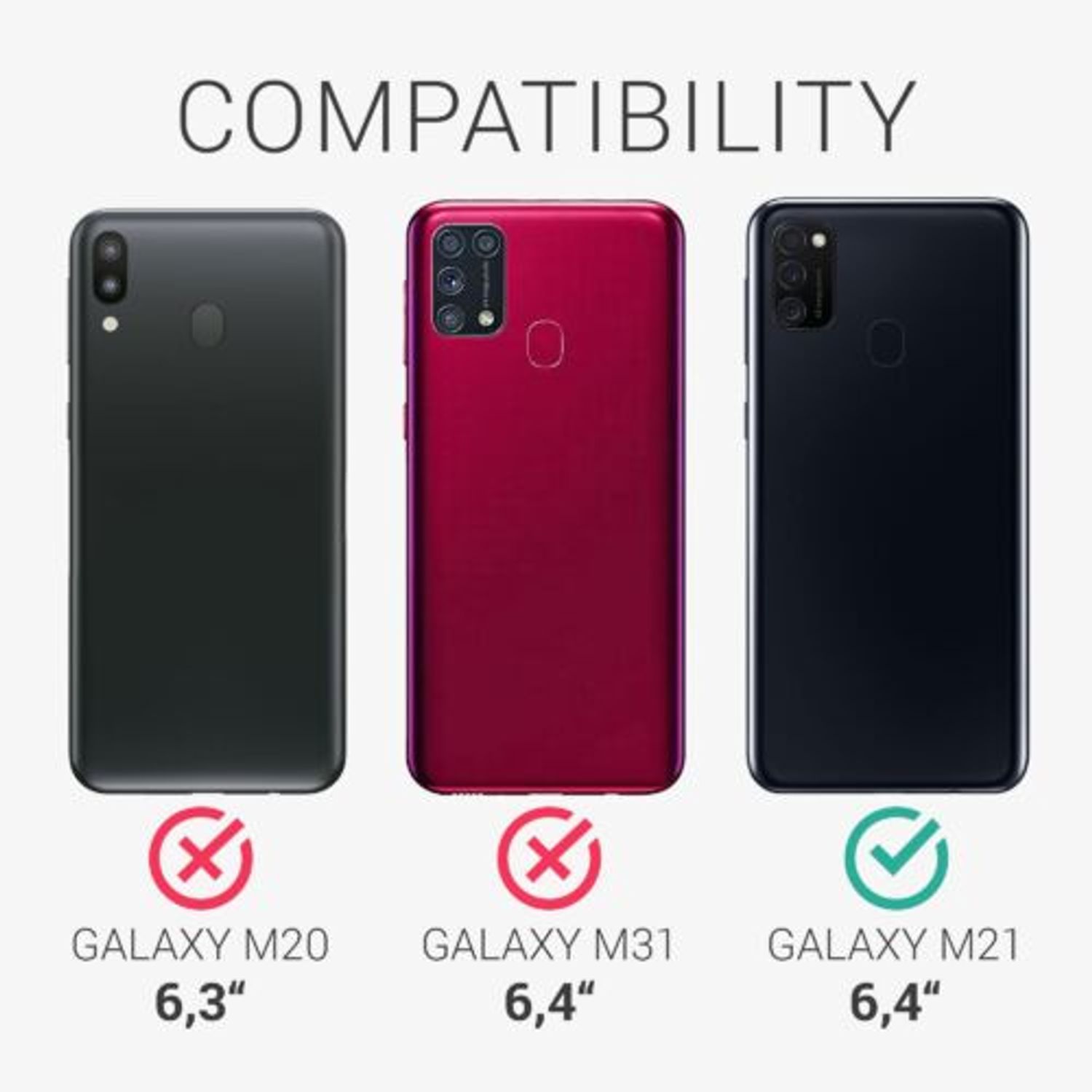 Husa pentru Samsung Galaxy M21, Silicon, Galben, 52198.216 fotografia produsului View 5 L