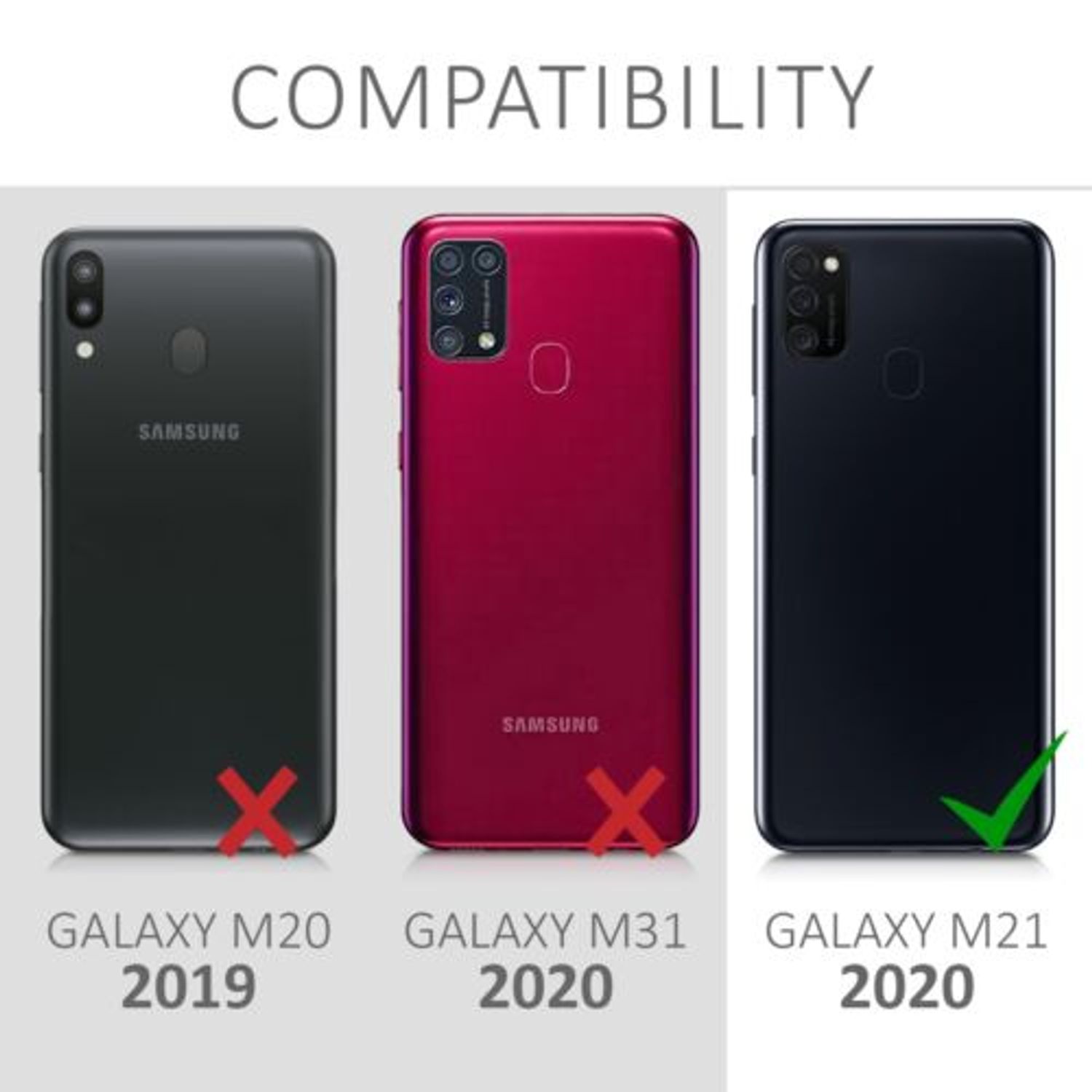 Husa pentru Samsung Galaxy M21, Silicon, Multicolor, 52201.01 fotografia produsului View 6 L