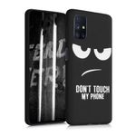 Husa pentru Samsung Galaxy M51, Silicon, Negru, 54375.01 fotografia produsului