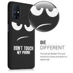 Husa pentru Samsung Galaxy M51, Silicon, Negru, 54375.01 fotografia produsului View 4 S