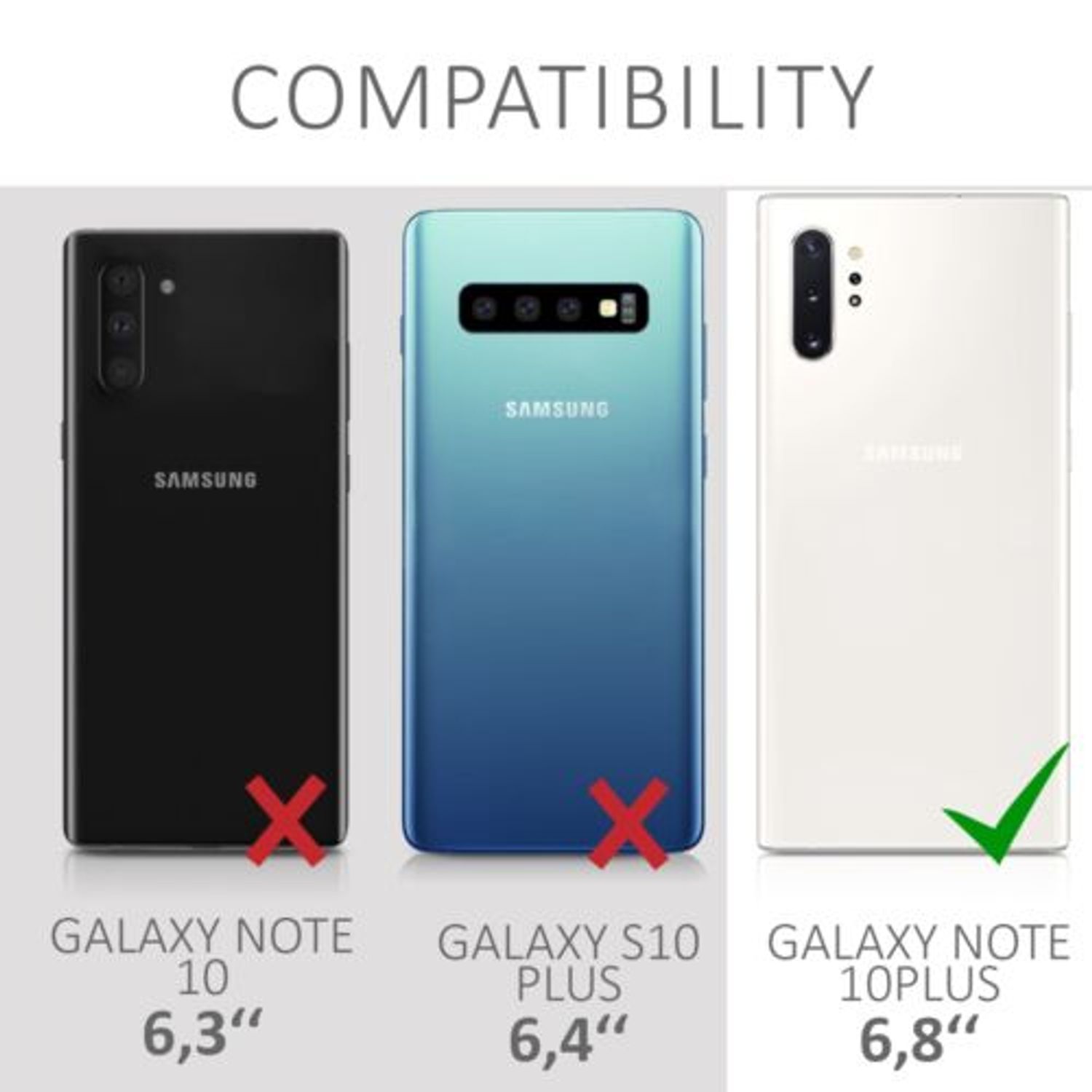 Husa pentru Samsung Galaxy Note 10 Plus, Silicon, Albastru, 49353.58 fotografia produsului View 6 L