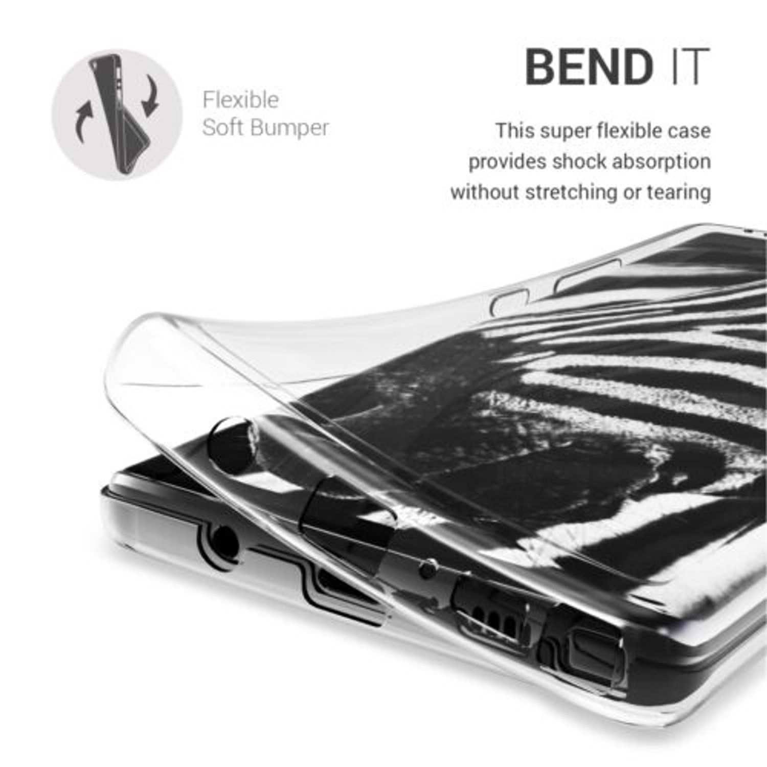 Husa pentru Samsung Galaxy Note 9, Silicon, Transparent, 45727.03 fotografia produsului View 15 L