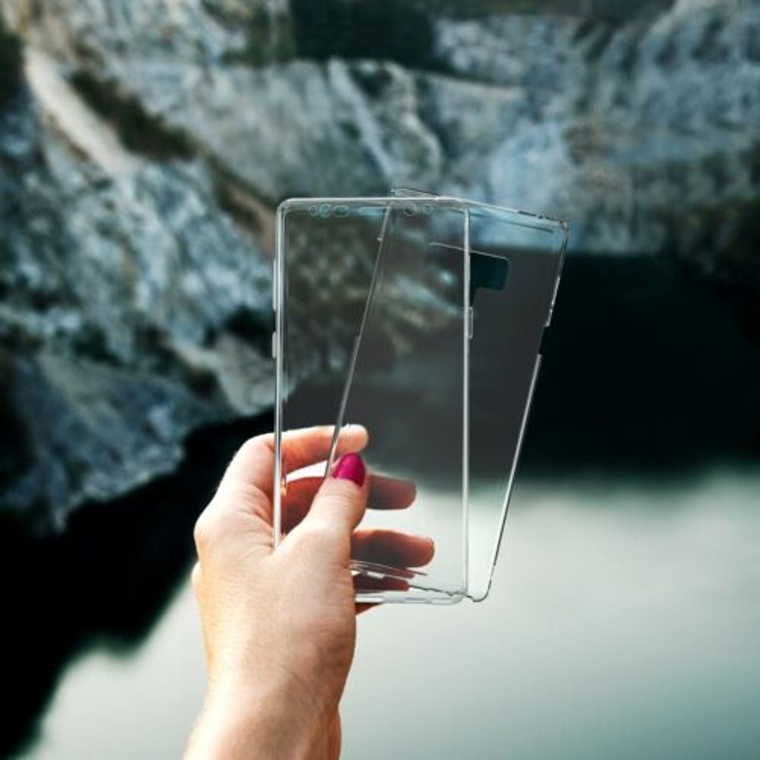 Husa pentru Samsung Galaxy Note 9, Silicon, Transparent, 45727.03 fotografia produsului View 16 L