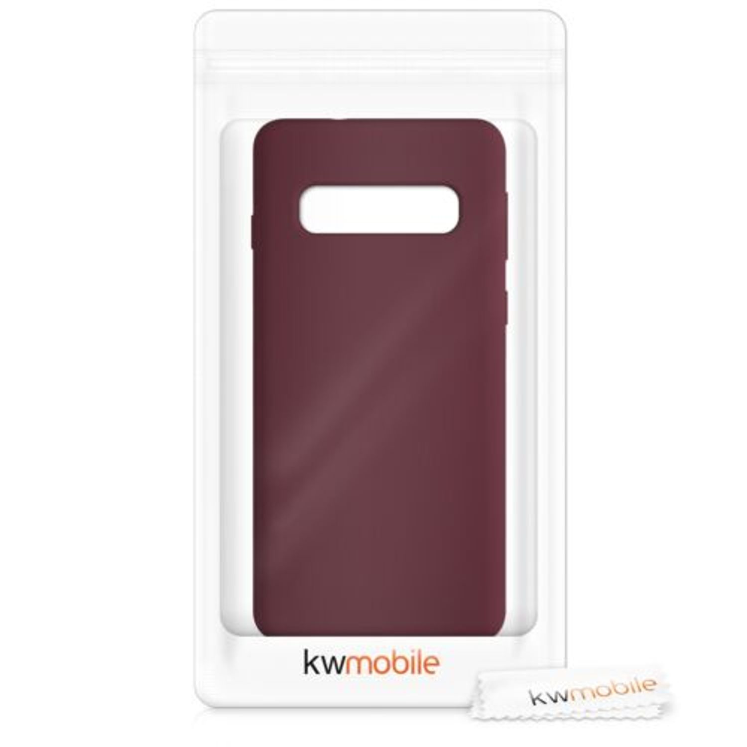Husa pentru Samsung Galaxy S10, Silicon, Violet, 47732.190 fotografia produsului View 7 L
