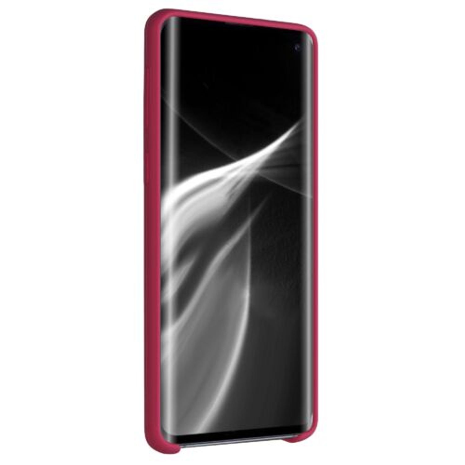 Husa pentru Samsung Galaxy S10, Silicon, Roz, 47732.100 fotografia produsului View 5 L