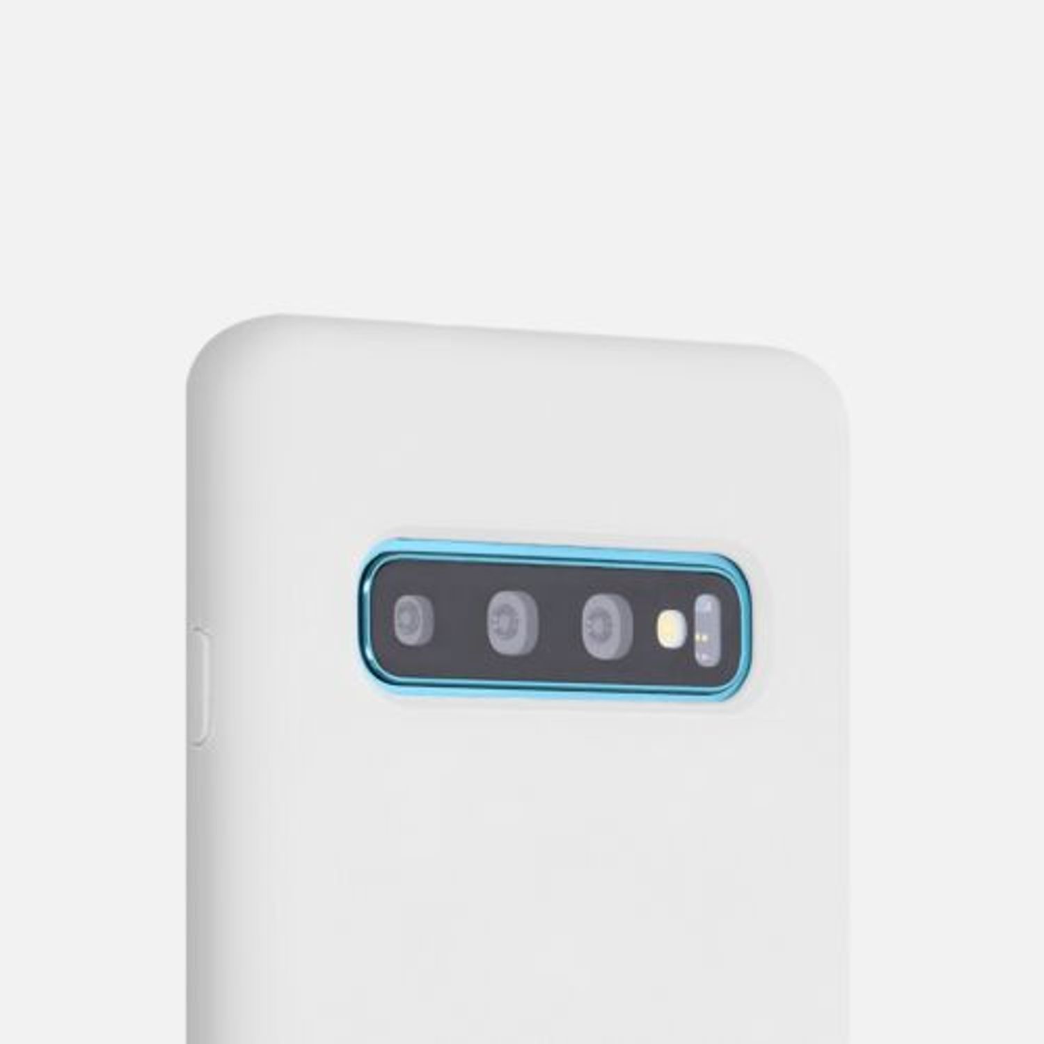 Husa pentru Samsung Galaxy S10, Silicon, Alb, 47732.48 fotografia produsului View 7 L