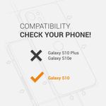 Husa pentru Samsung Galaxy S10, Silicon, Alb, 47732.48 fotografia produsului View 5 S