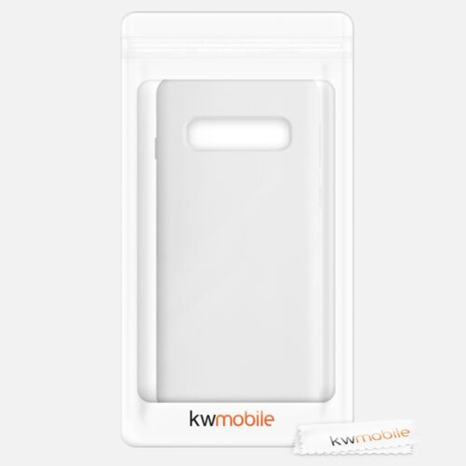 Husa pentru Samsung Galaxy S10, Silicon, Alb, 47732.48 fotografia produsului View 8 L