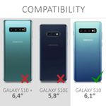 Husa pentru Samsung Galaxy S10, Silicon, Maro, 49244.01 fotografia produsului View 5 S