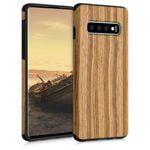 Husa pentru Samsung Galaxy S10, Silicon, Maro, 49244.01 fotografia produsului
