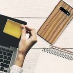 Husa pentru Samsung Galaxy S10, Silicon, Maro, 49244.01 fotografia produsului View 3 S