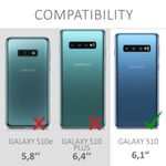 Husa pentru Samsung Galaxy S10, Silicon, Multicolor, 47449.10 fotografia produsului View 3 S