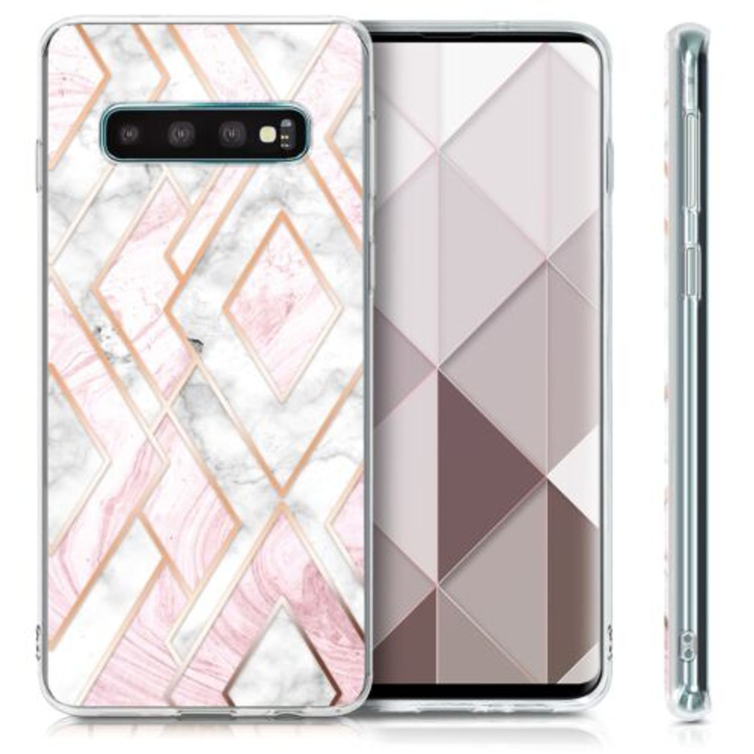 Husa pentru Samsung Galaxy S10, Silicon, Multicolor, 47449.10 fotografia produsului View 2 L