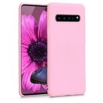 Husa pentru Samsung Galaxy S10 5G, Silicon, Roz, 48900.151 fotografia produsului