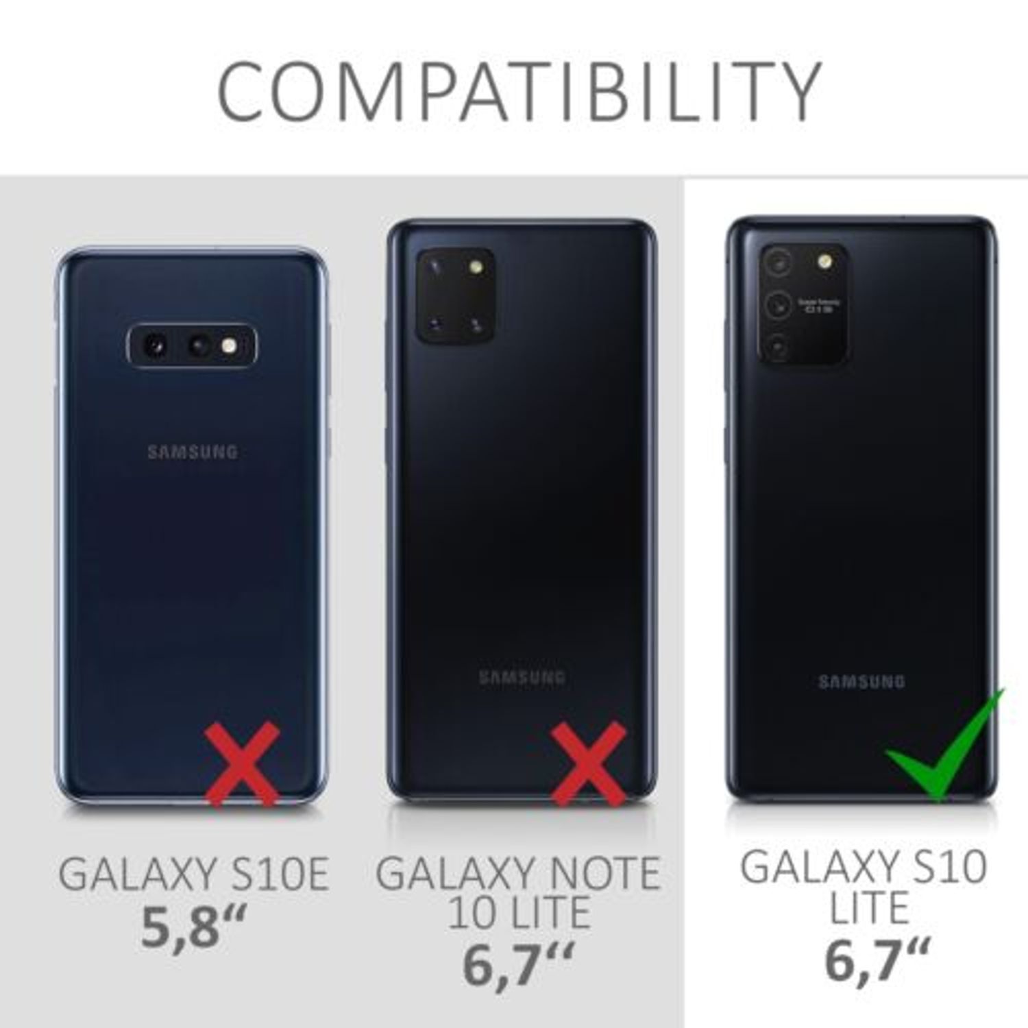Husa pentru Samsung Galaxy S10 Lite, Silicon, Multicolor, 51409.02 fotografia produsului View 5 L