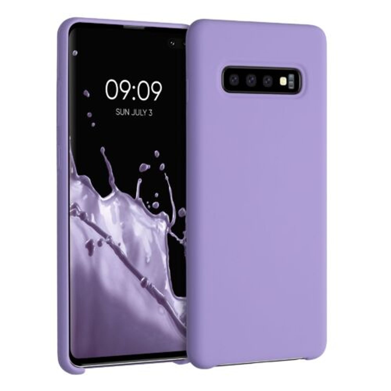 Husa pentru Samsung Galaxy S10 Plus, Silicon, Mov, 49028.222 fotografia produsului