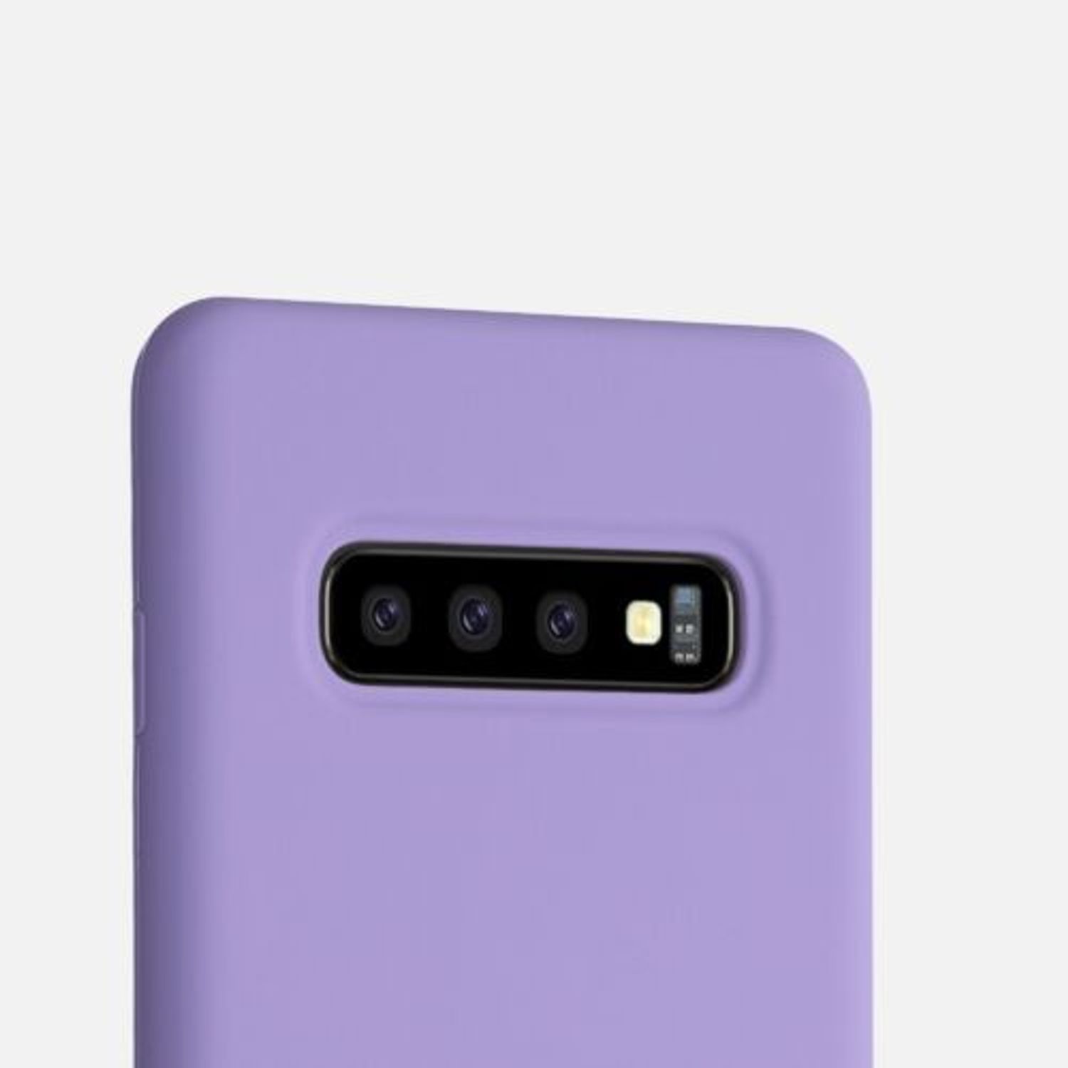 Husa pentru Samsung Galaxy S10 Plus, Silicon, Mov, 49028.222 fotografia produsului View 7 L