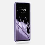 Husa pentru Samsung Galaxy S10 Plus, Silicon, Mov, 49028.222 fotografia produsului View 3 S