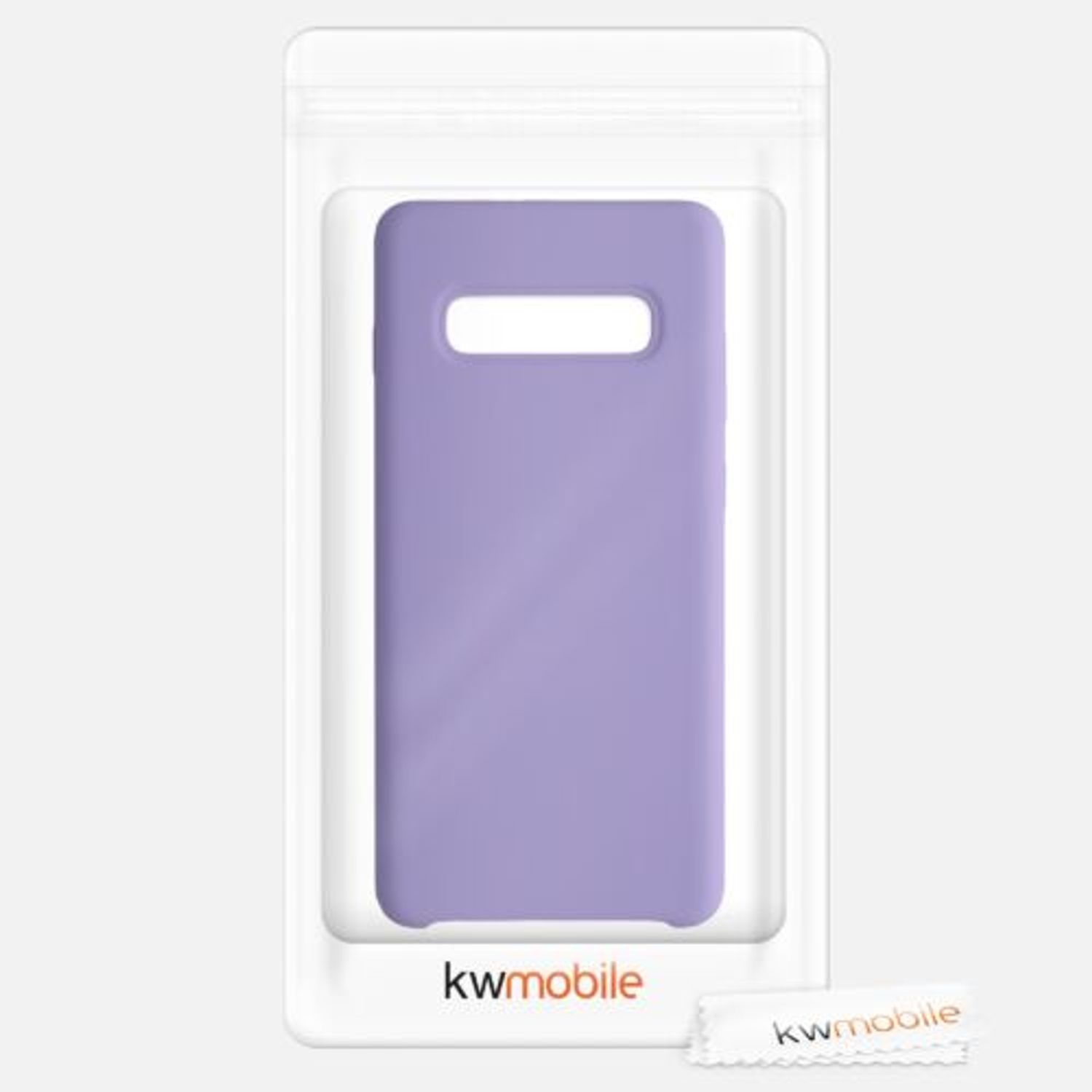 Husa pentru Samsung Galaxy S10 Plus, Silicon, Mov, 49028.222 fotografia produsului View 6 L