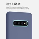 Husa pentru Samsung Galaxy S10 Plus, Silicon, Albastru, 49028.168 fotografia produsului View 5 S