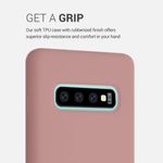Husa pentru Samsung Galaxy S10 Plus, Silicon, Roz, 49028.193 fotografia produsului View 4 S