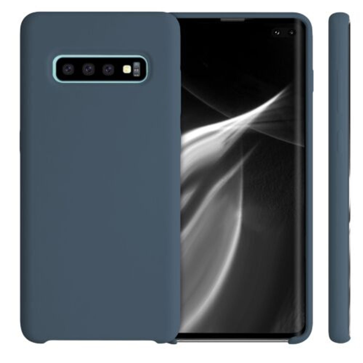 Husa pentru Samsung Galaxy S10 Plus, Silicon, Verde, 49028.202 fotografia produsului View 2 L