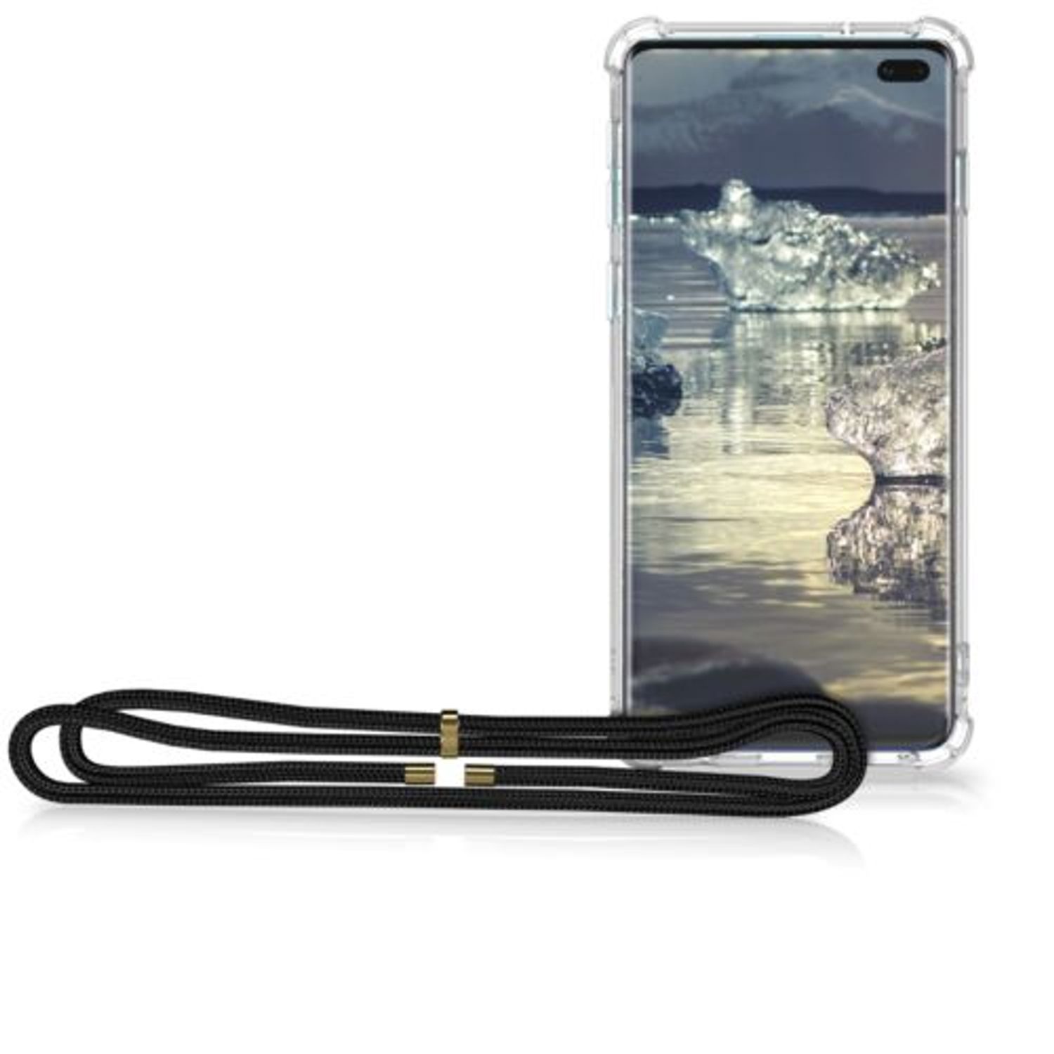 Husa pentru Samsung Galaxy S10 Plus, Silicon, Transparent, 48698.01 fotografia produsului View 8 L