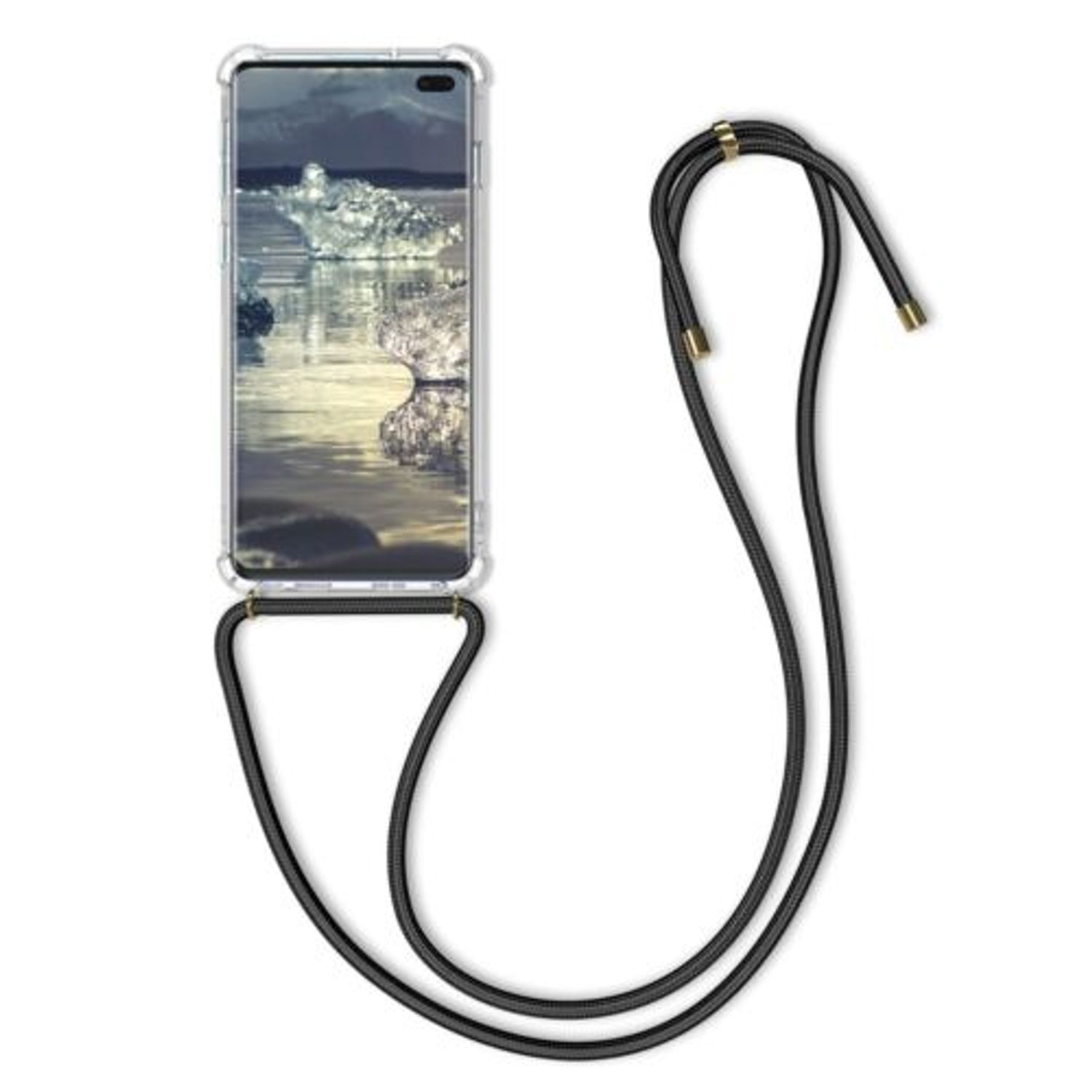 Husa pentru Samsung Galaxy S10 Plus, Silicon, Transparent, 48698.01 fotografia produsului
