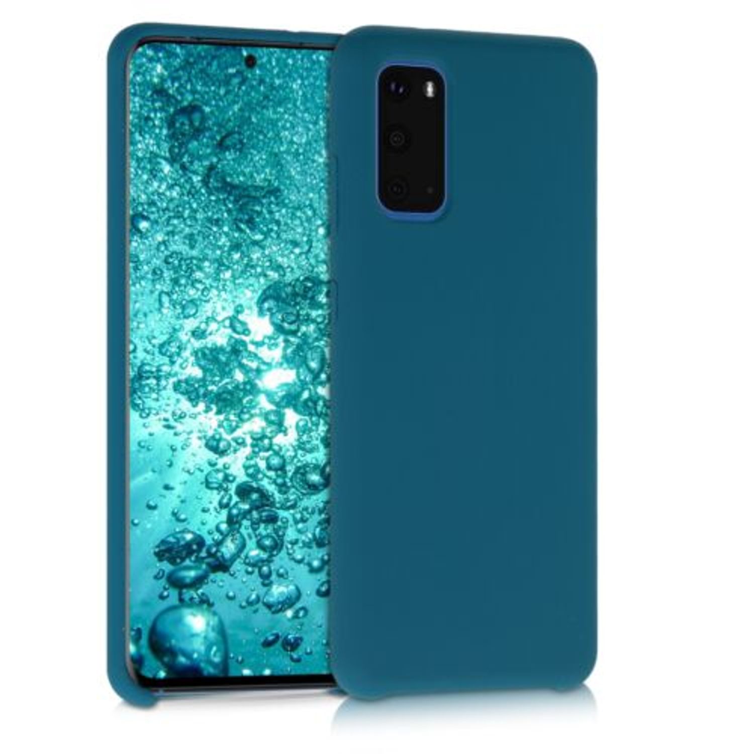 Husa pentru Samsung Galaxy S20, Silicon, Verde, 51236.57 fotografia produsului