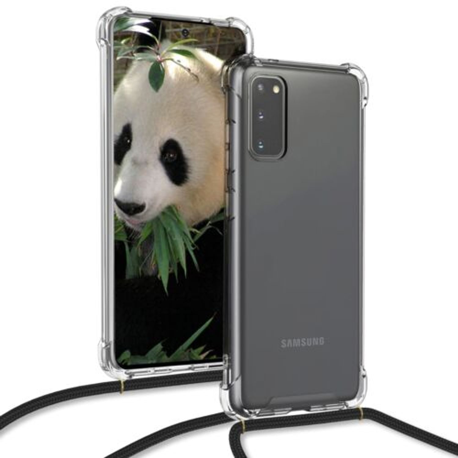 Husa pentru Samsung Galaxy S20, Silicon, Negru, 51428.01 fotografia produsului View 5 L