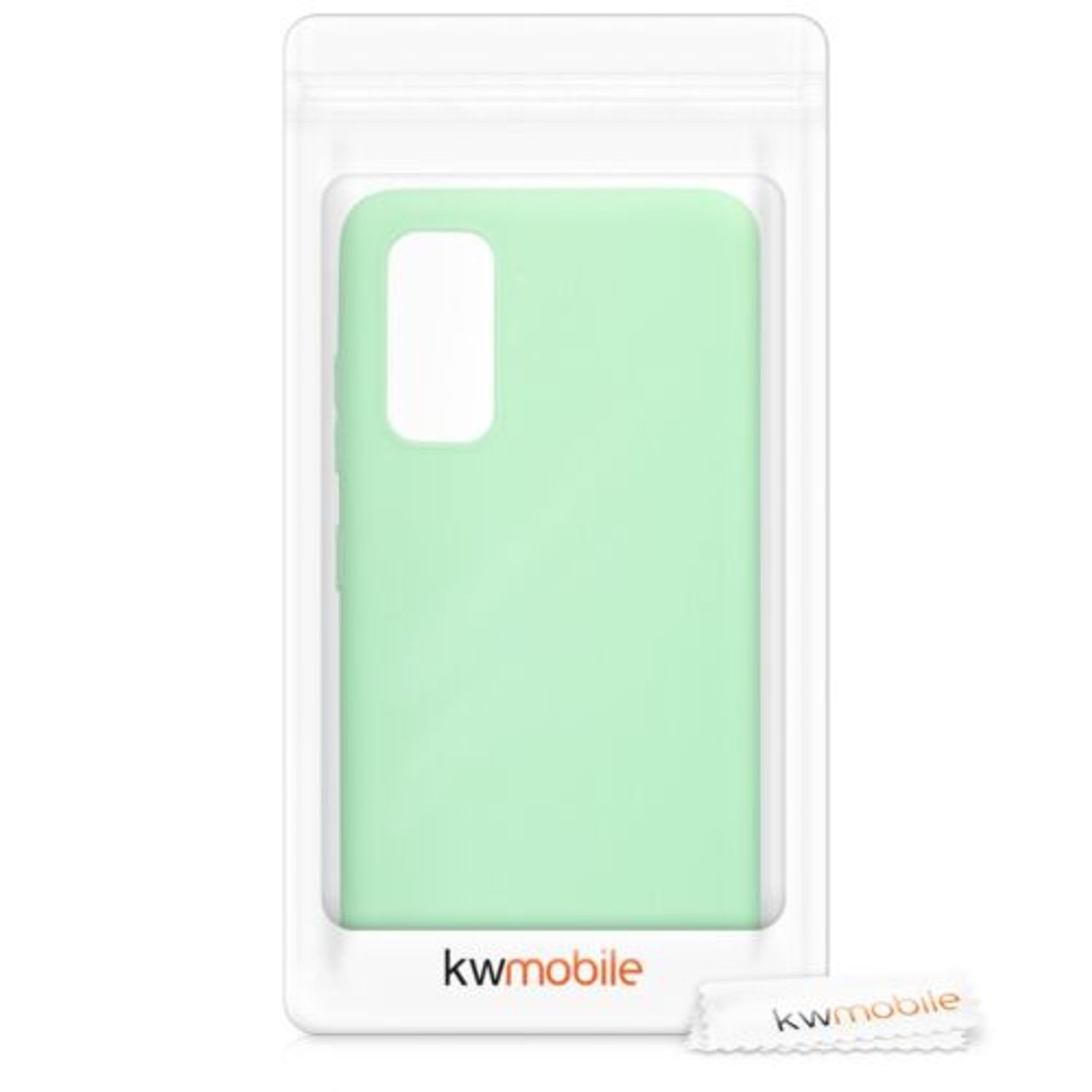 Husa pentru Samsung Galaxy S20, Silicon, Verde, 51235.50 fotografia produsului View 3 L