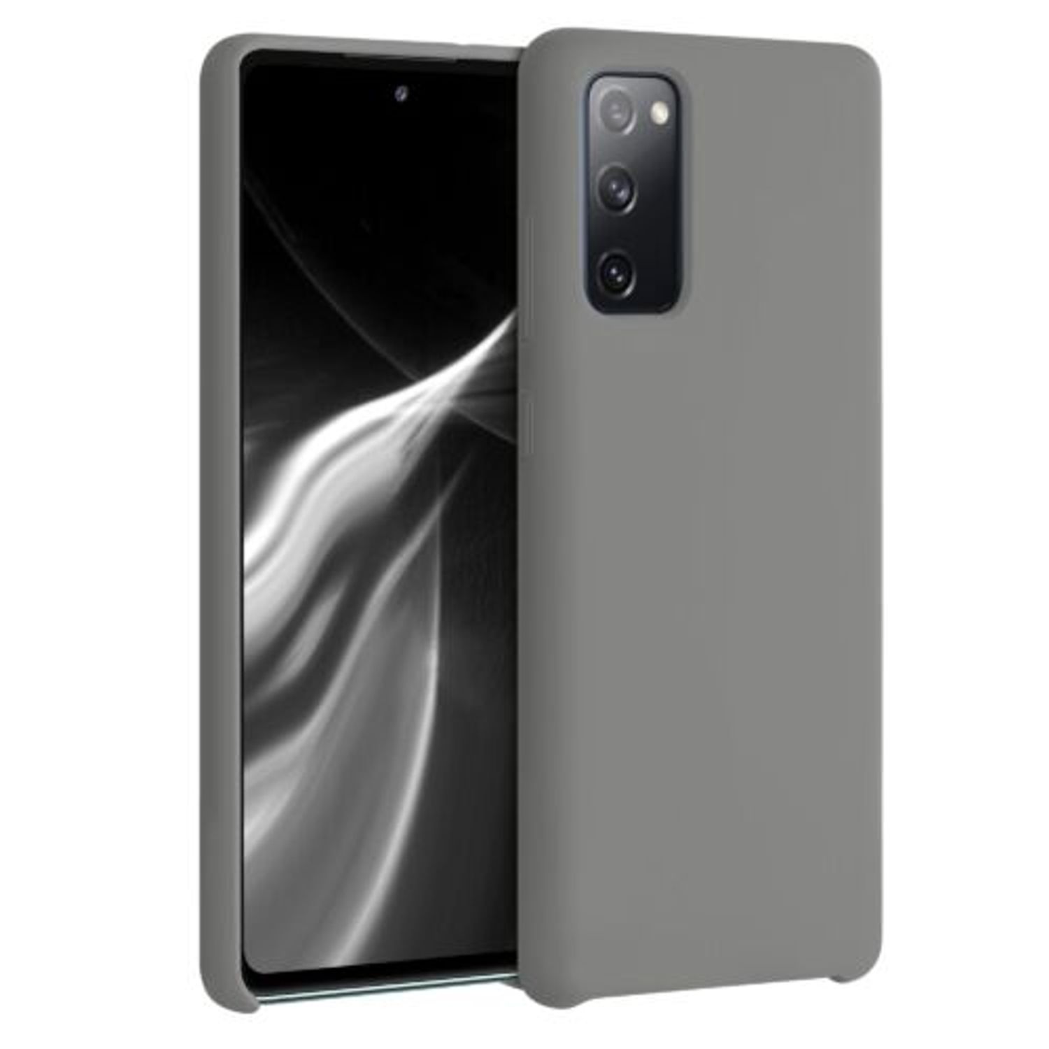 Husa pentru Samsung Galaxy S20 FE, Silicon, Gri, 53605.155 fotografia produsului