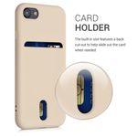 Husa pentru iPhone 8/iPhone 7/iPhone SE 2, Silicon, Crem, 49100.154 fotografia produsului View 4 S