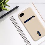 Husa pentru iPhone 8/iPhone 7/iPhone SE 2, Silicon, Crem, 49100.154 fotografia produsului View 3 S